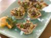 Ahi Tuna Tartare in Sesame Wonton Cups