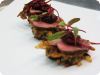 Seared Duck Breast on Wild Rice Pancakes