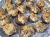 Sausage & Cheese Stuffed Mushrooms