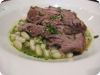 Seven Hour Lamb w/ Minted Cannellini Beans & Gremolata