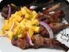 Lamb Lollipops with Mango Salsa