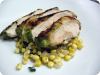 Herb Marinated Chicken w/ Corn Ragu